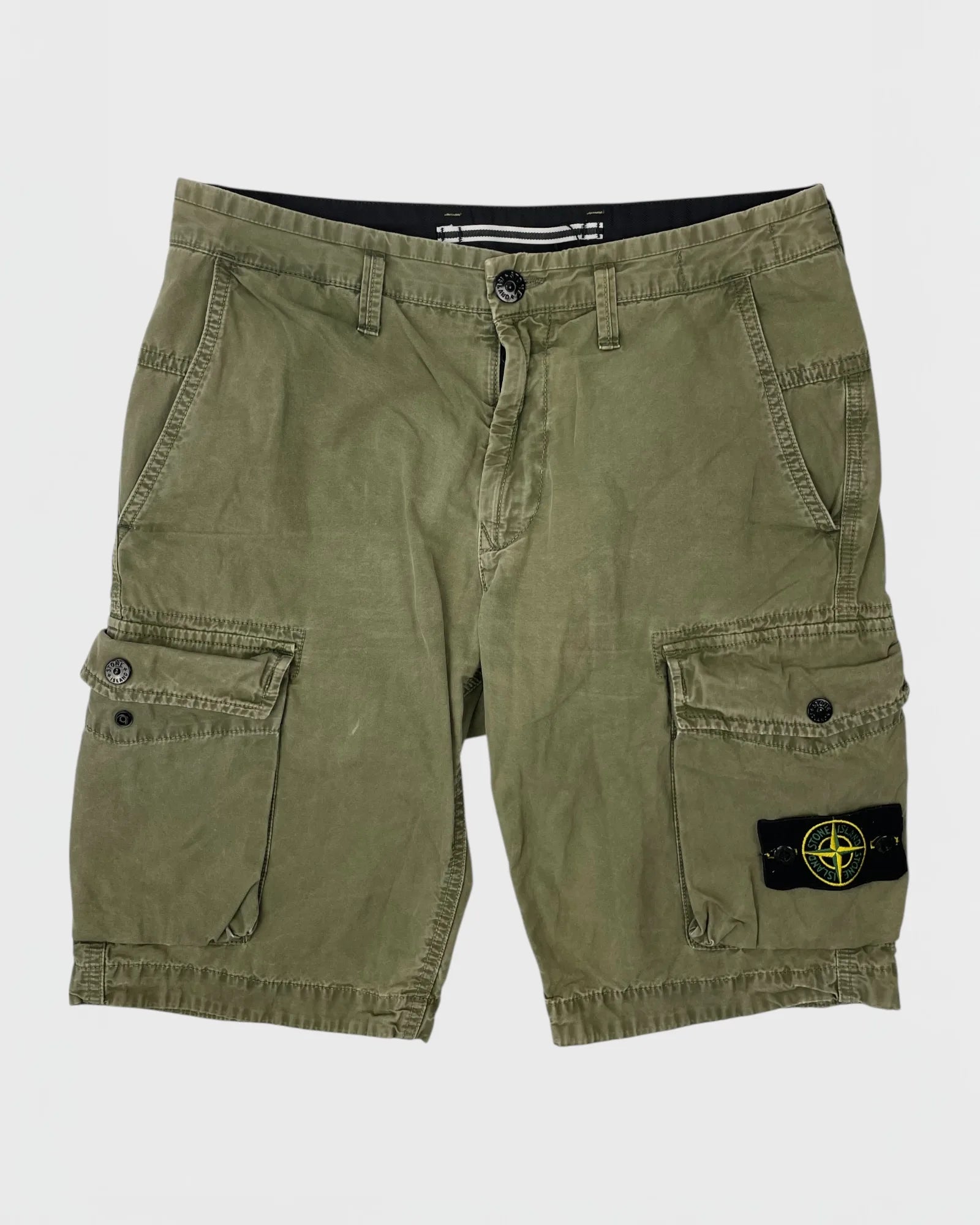 Stone Island short - Vert