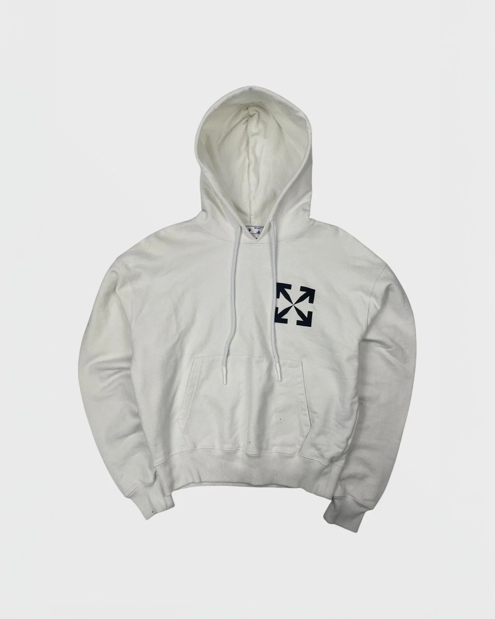 Off-white pull Ă capuche - Blanc