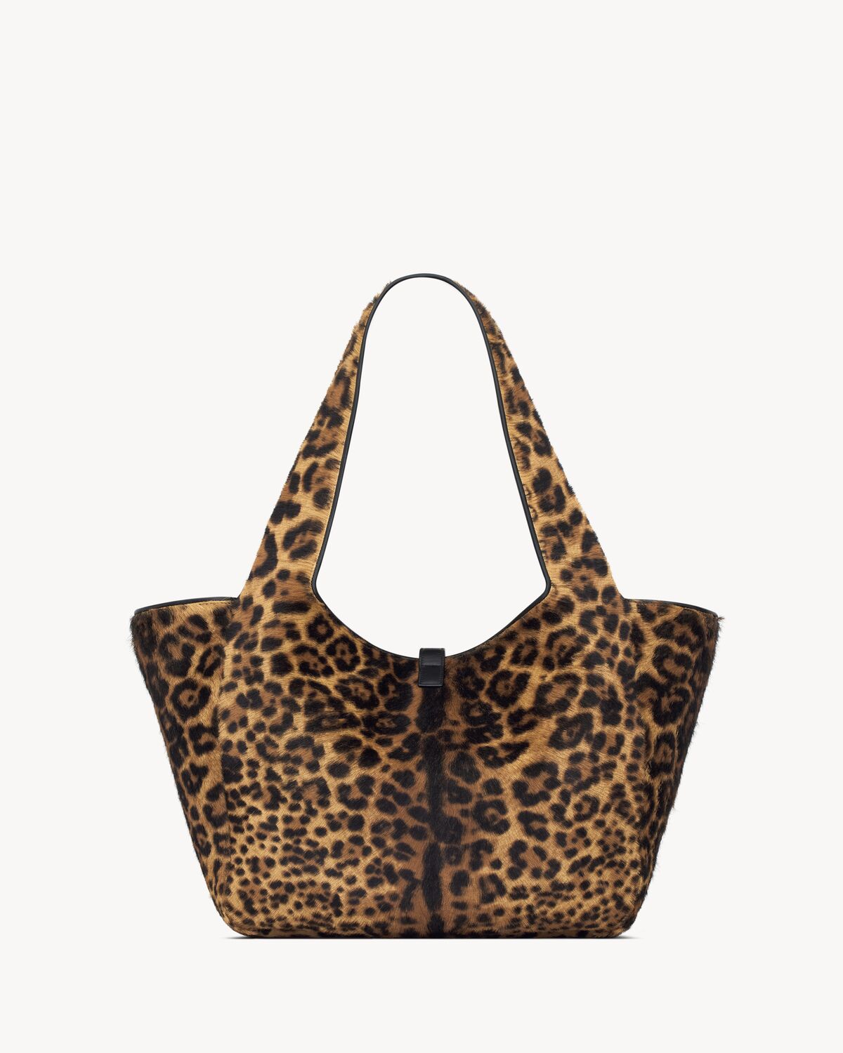 LE 5 Ă 7 BEA EN CUIR EFFET PONY LEOPARD