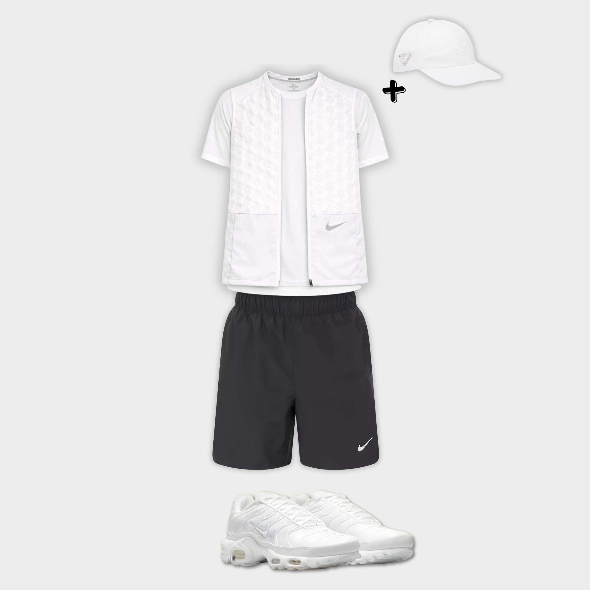 Outfit Therma Fit Blanc + Casquette Offerte — photo 2