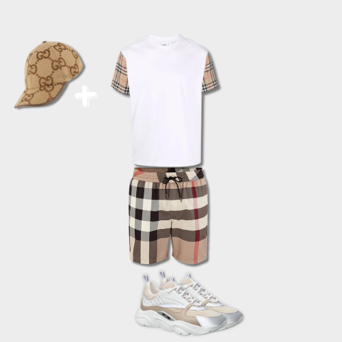 Outfit Burb°rry + Casquette Offerte — photo 2