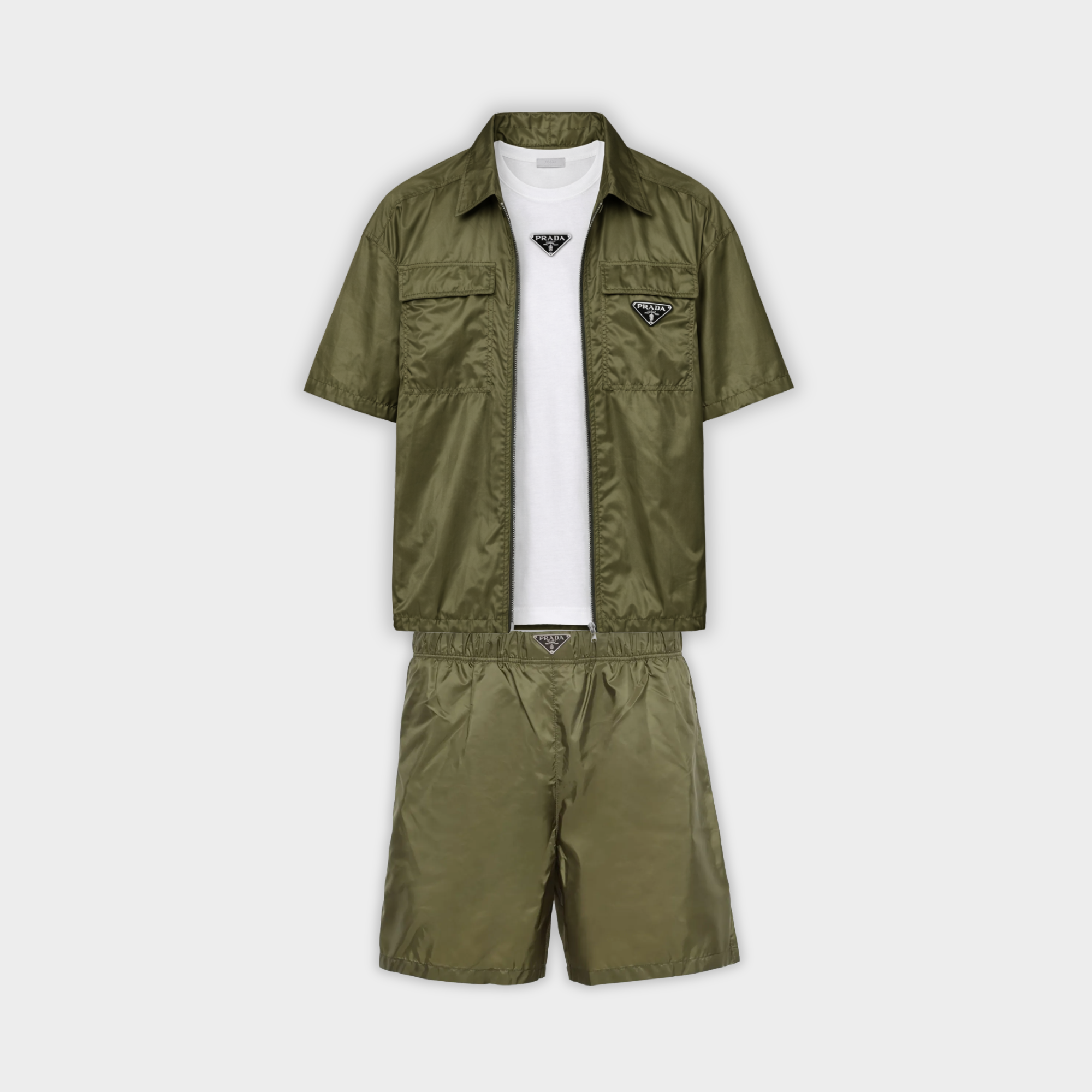 Outfit Pr°da Kaki + Casquette Offerte — photo 2