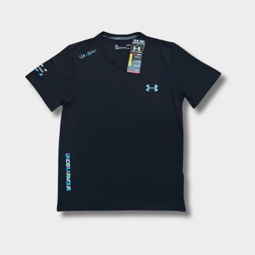 Ensemble short/t-shirt Under Fluo Noir — photo 2