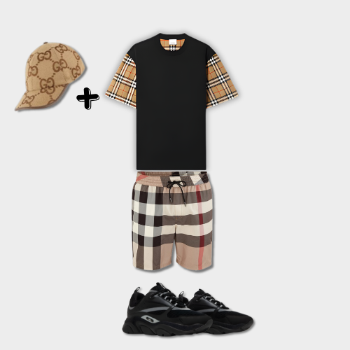 Outfit Burb°rry Noir + Casquette Offerte — photo 2