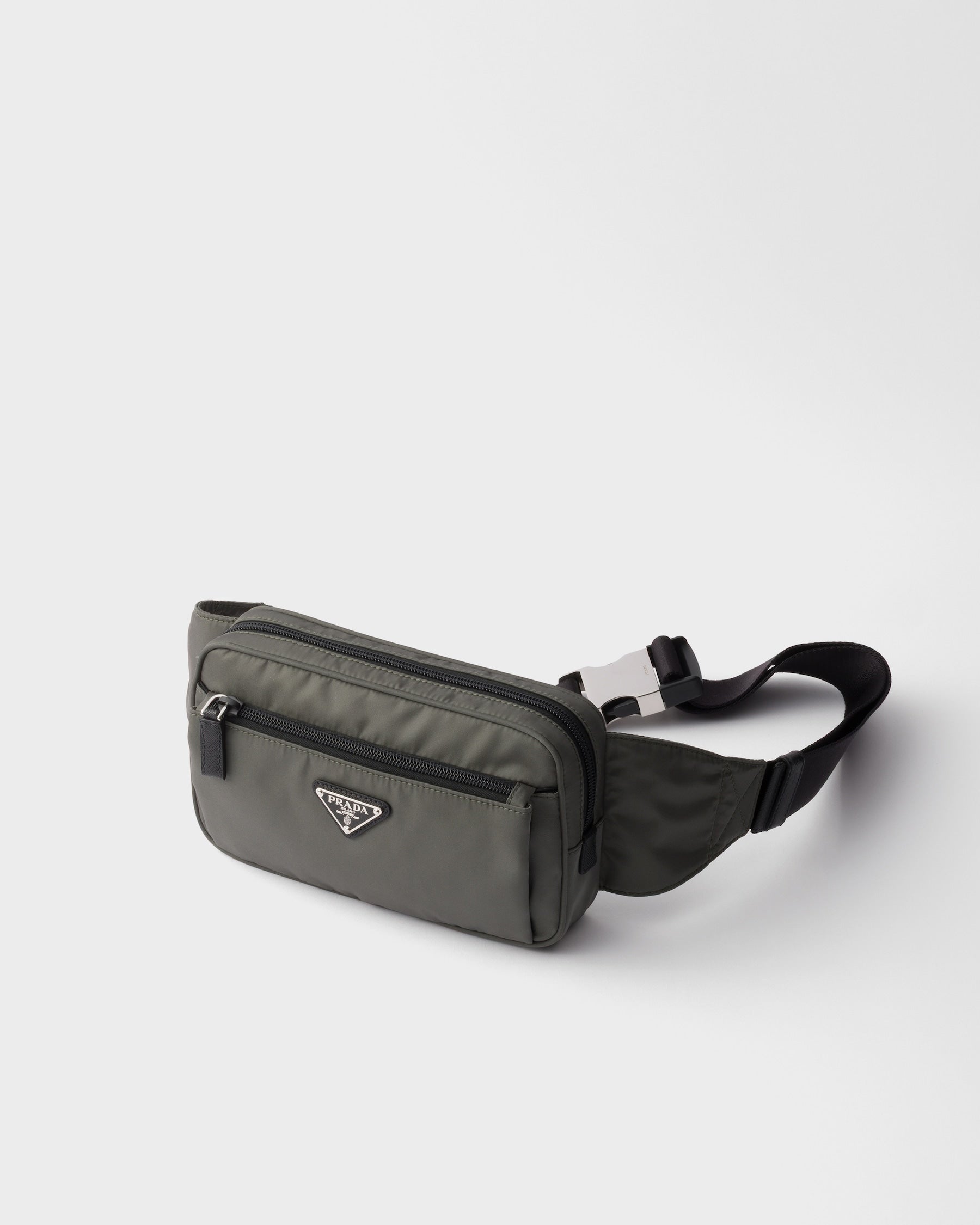 Sac banane en Re-Nylon et cuir Saffiano - #1