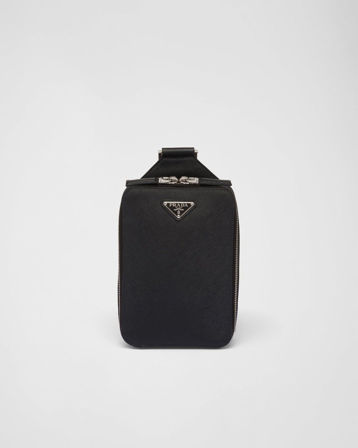 Sac Prada Brique en cuir Saffiano - #3