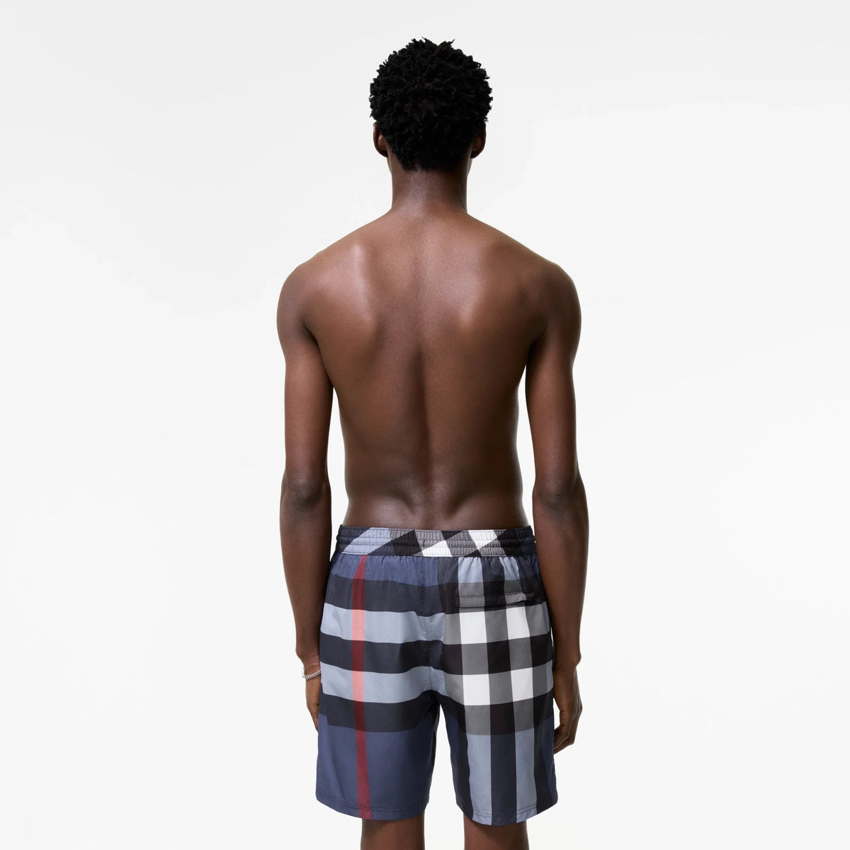 Short burberry bleu — photo 3
