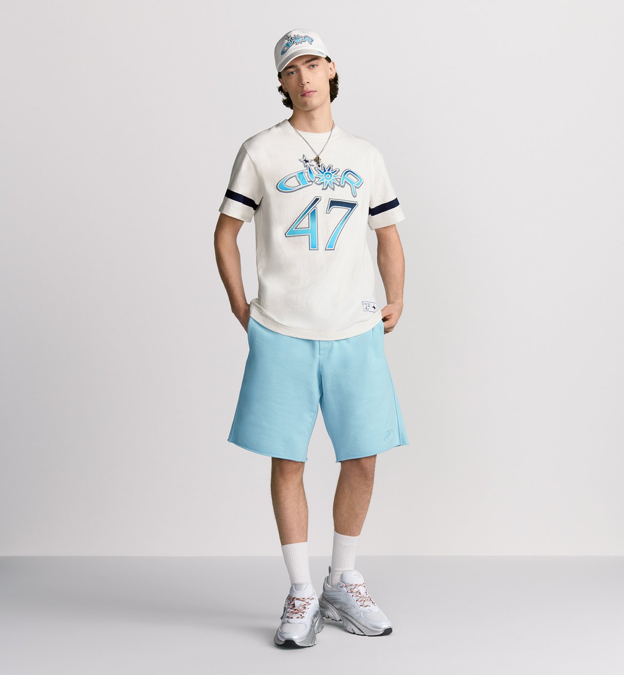 T-shirt DIOR AND LEWIS HAMILTON, coupe relax - Dior T