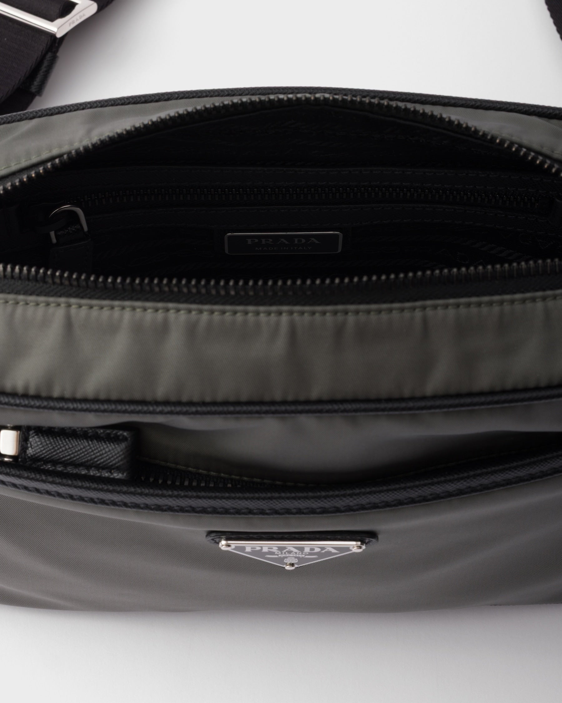 Sac porté épaule en Re-Nylon et Saffiano - #2