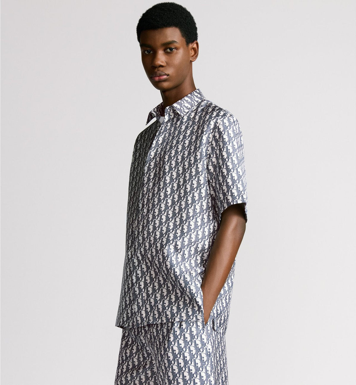 Chemise Ă manches courtes Dior Oblique - Dior T