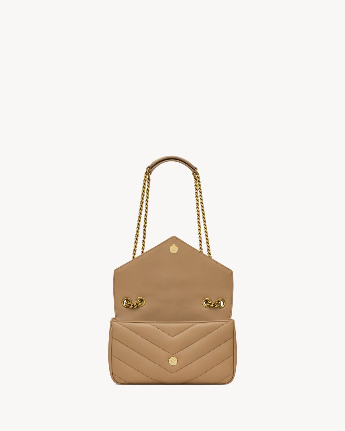LOULOU SMALL EN CUIR MATELASSĂ - YSL