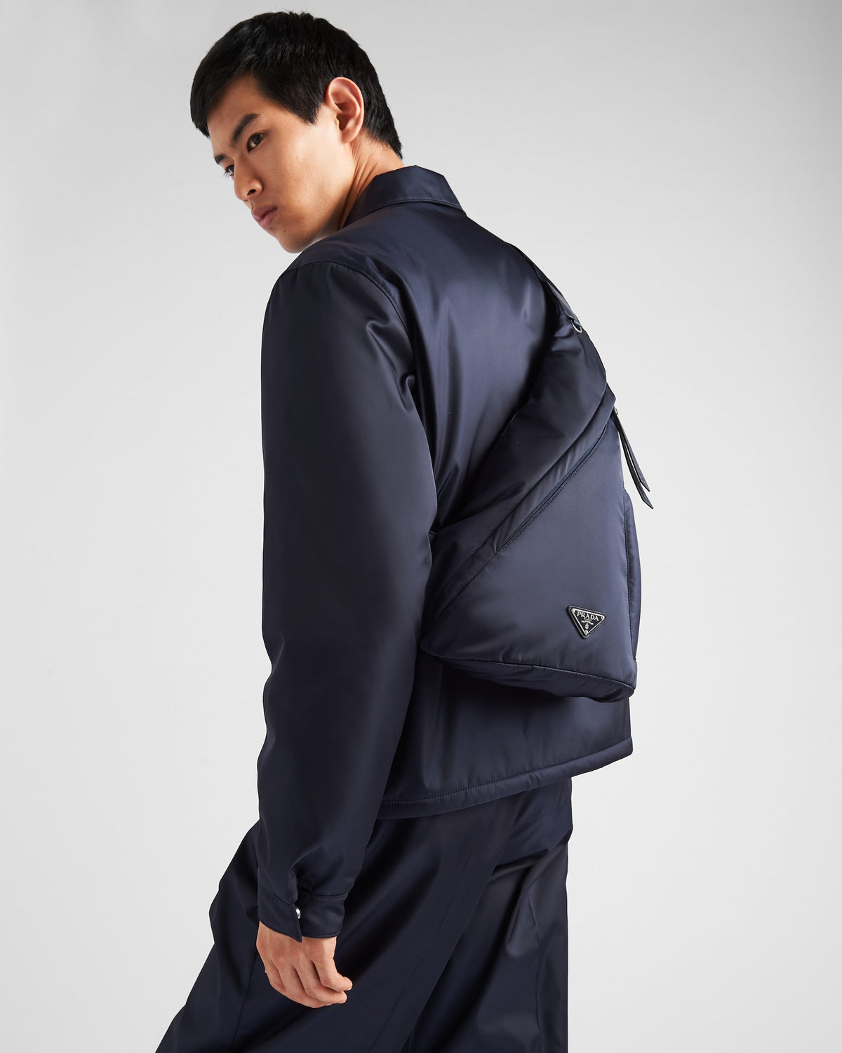 Sac à dos en Re-Nylon et cuir - #2