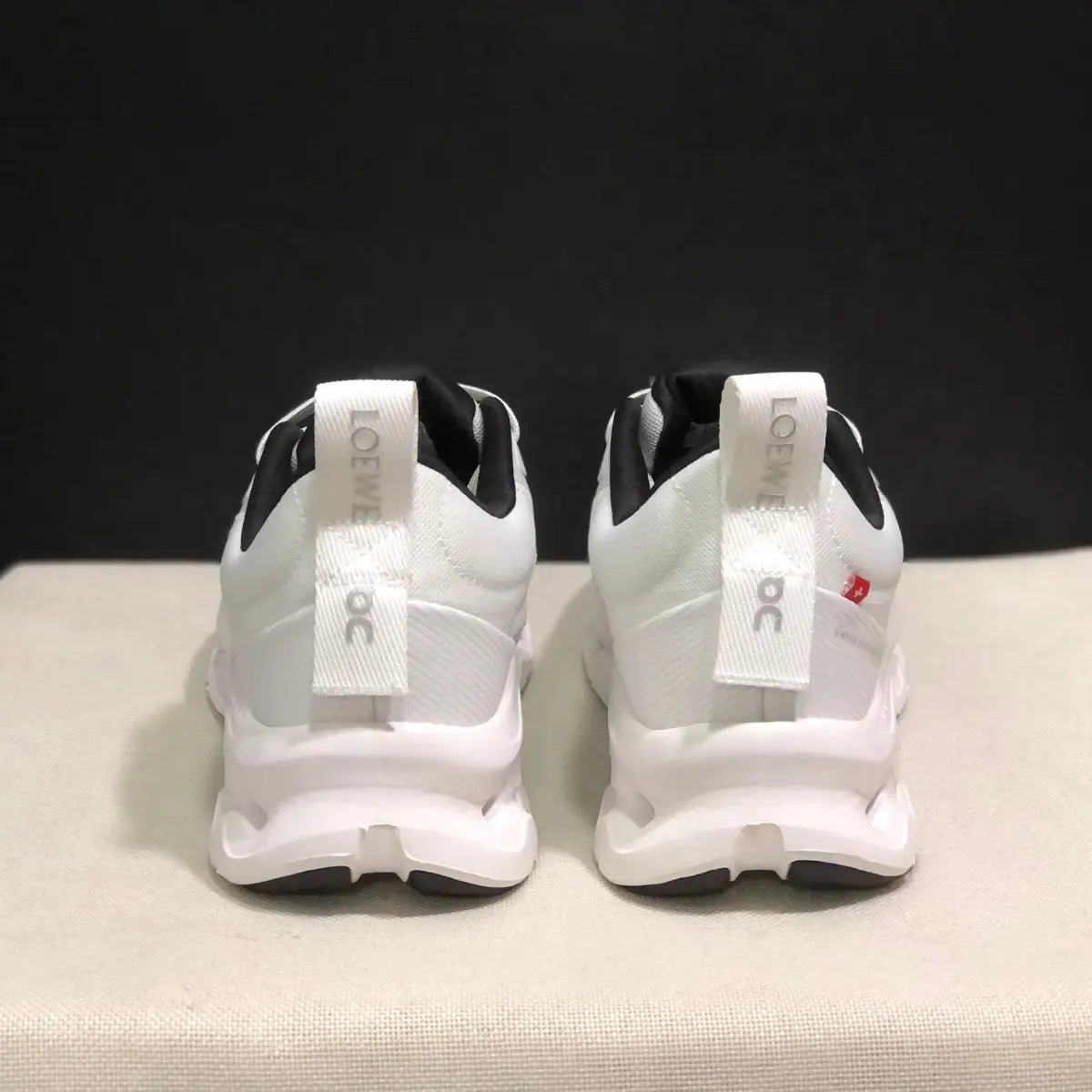 On Cloud × Loewe — Cloudtilt White and Black — photo 4