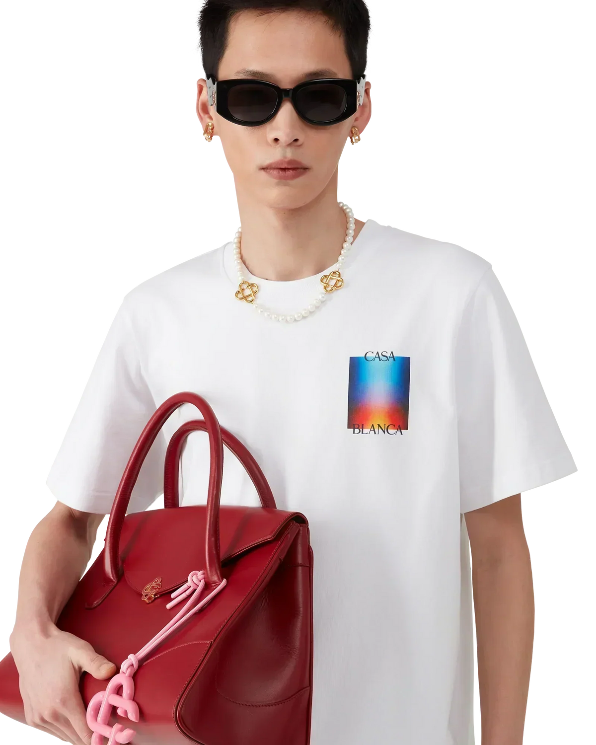 Gradient Casa Logo T-Shirt - casablanca (2)