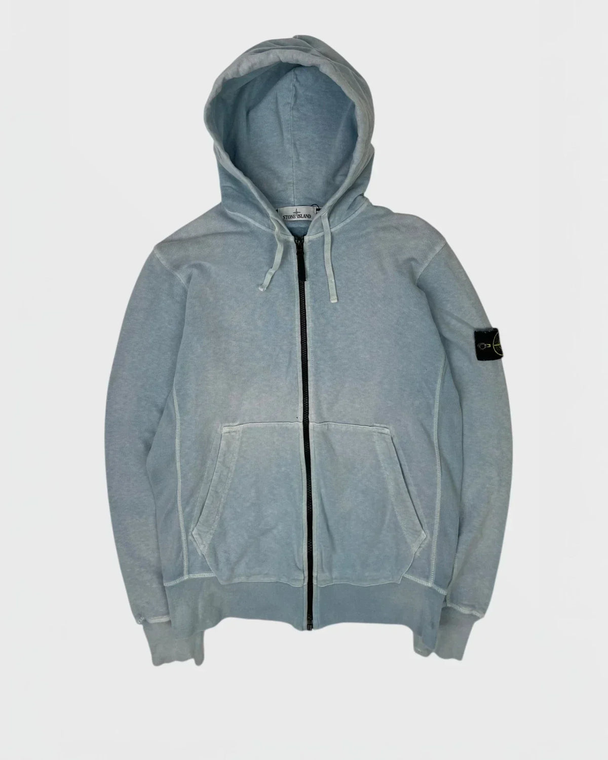 Stone Island gilet Ă capuche - Bleu