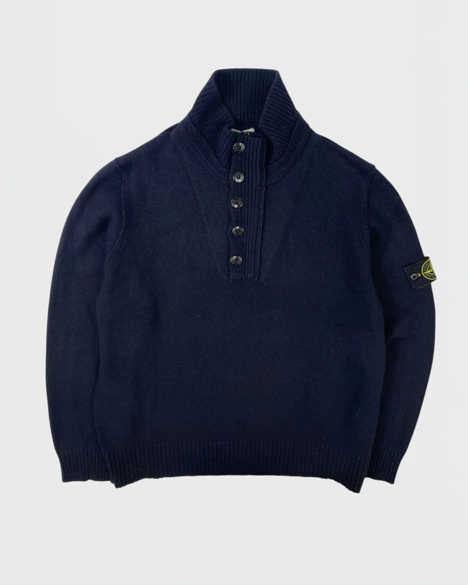 Stone Island pull half zip - Noir