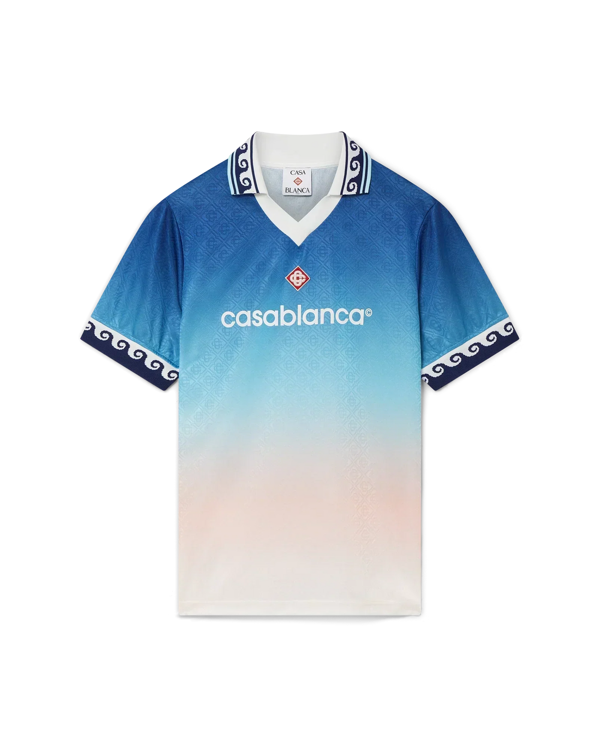 Jacquard Gradient Football Shirt