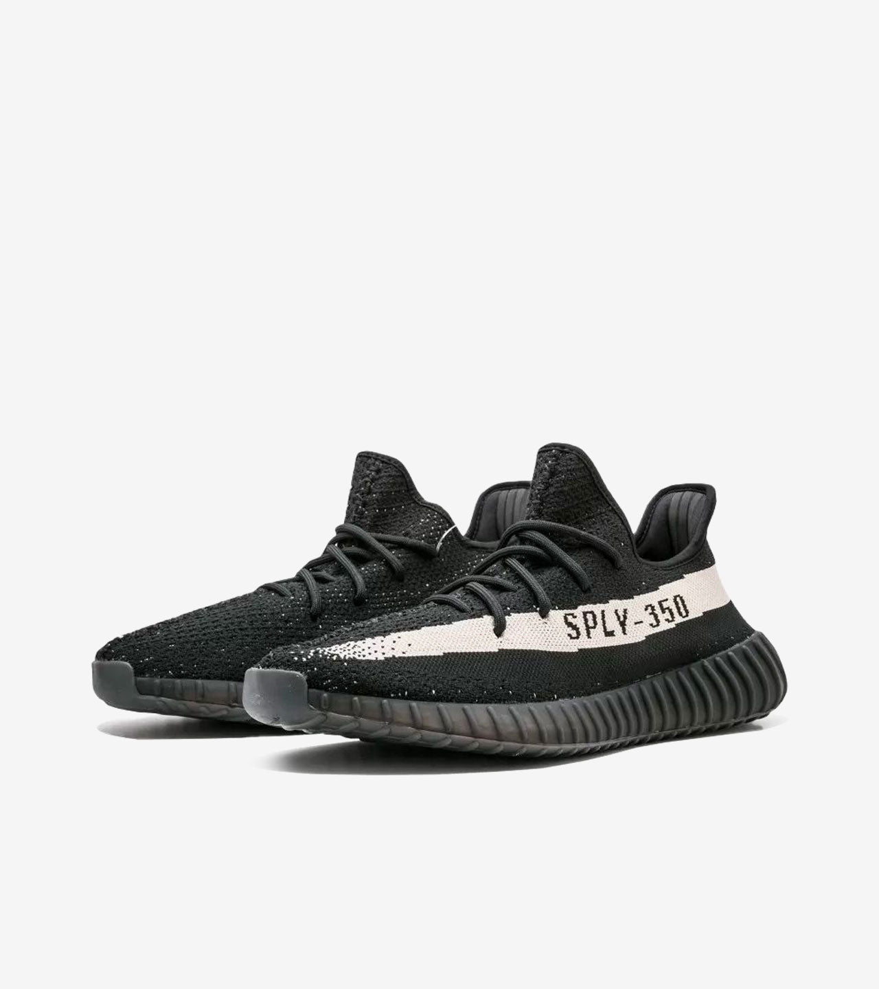 Adidas Yeezy Boost 350 V2 Core Black White — photo 3