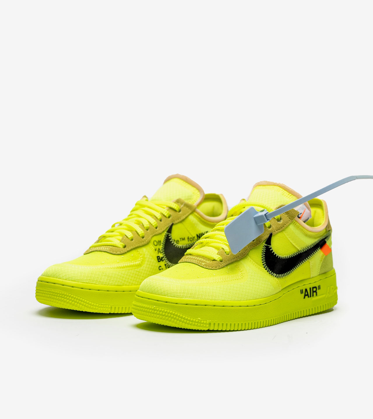 Nike Air Force 1 Low Off-White Volt — photo 2