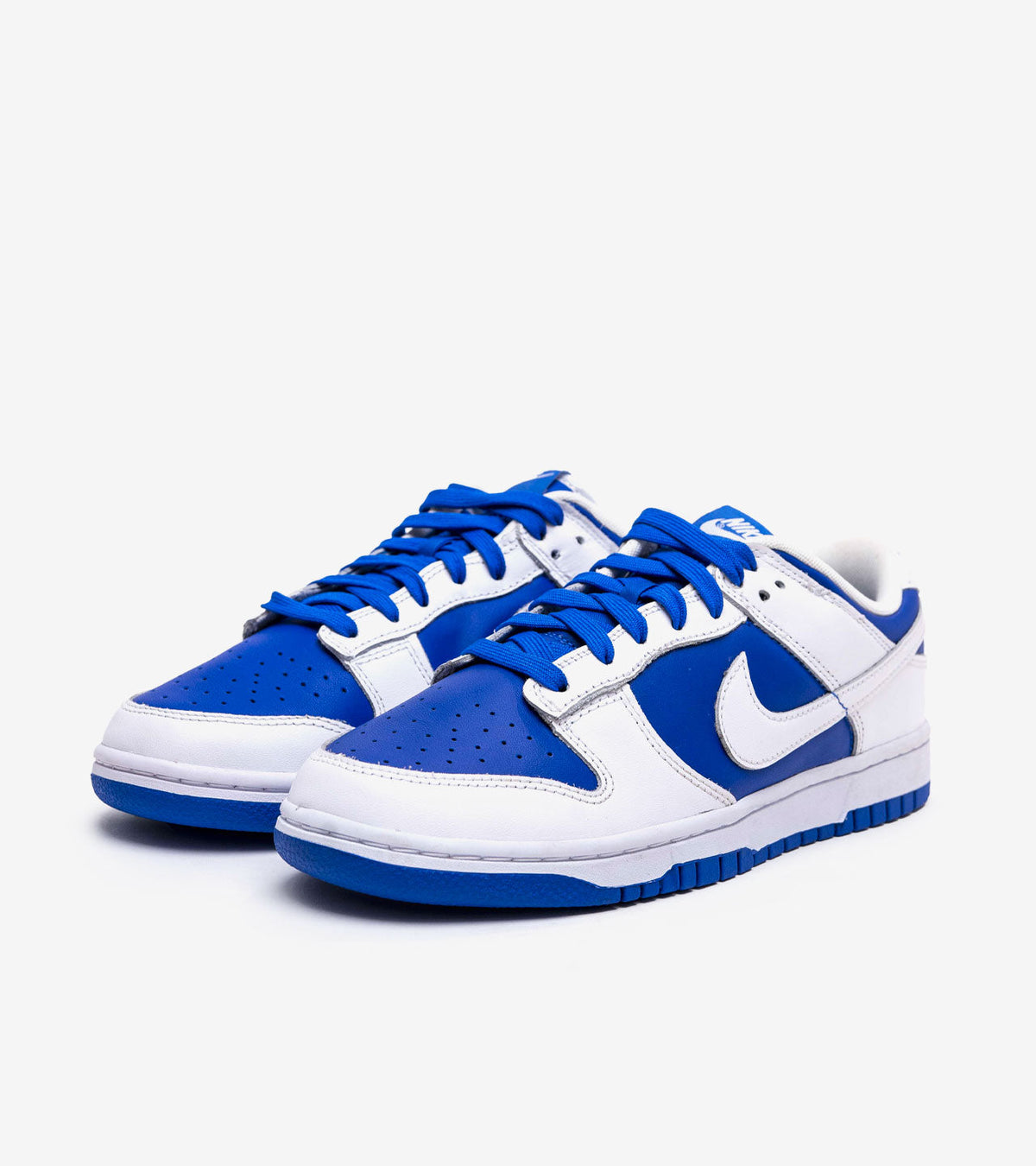 Nike Dunk Low Racer Blue White — photo 2