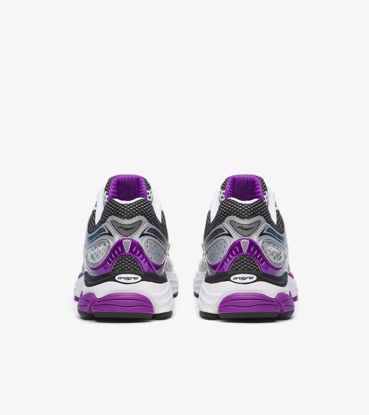 Saucony ProGrid Omni 9 White Black Silver Purple — photo 2