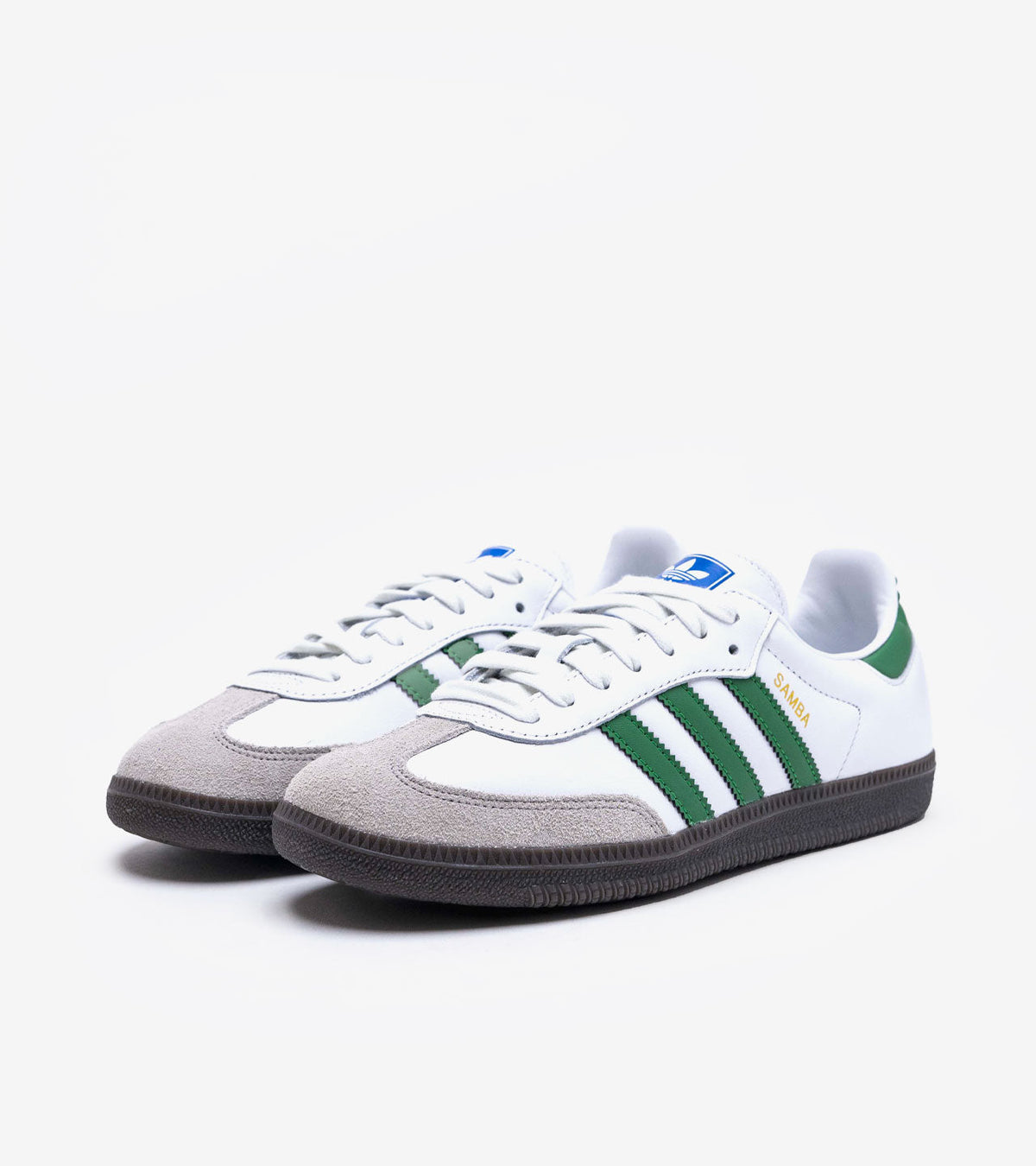 adidas Samba OG Footwear White Green — photo 2