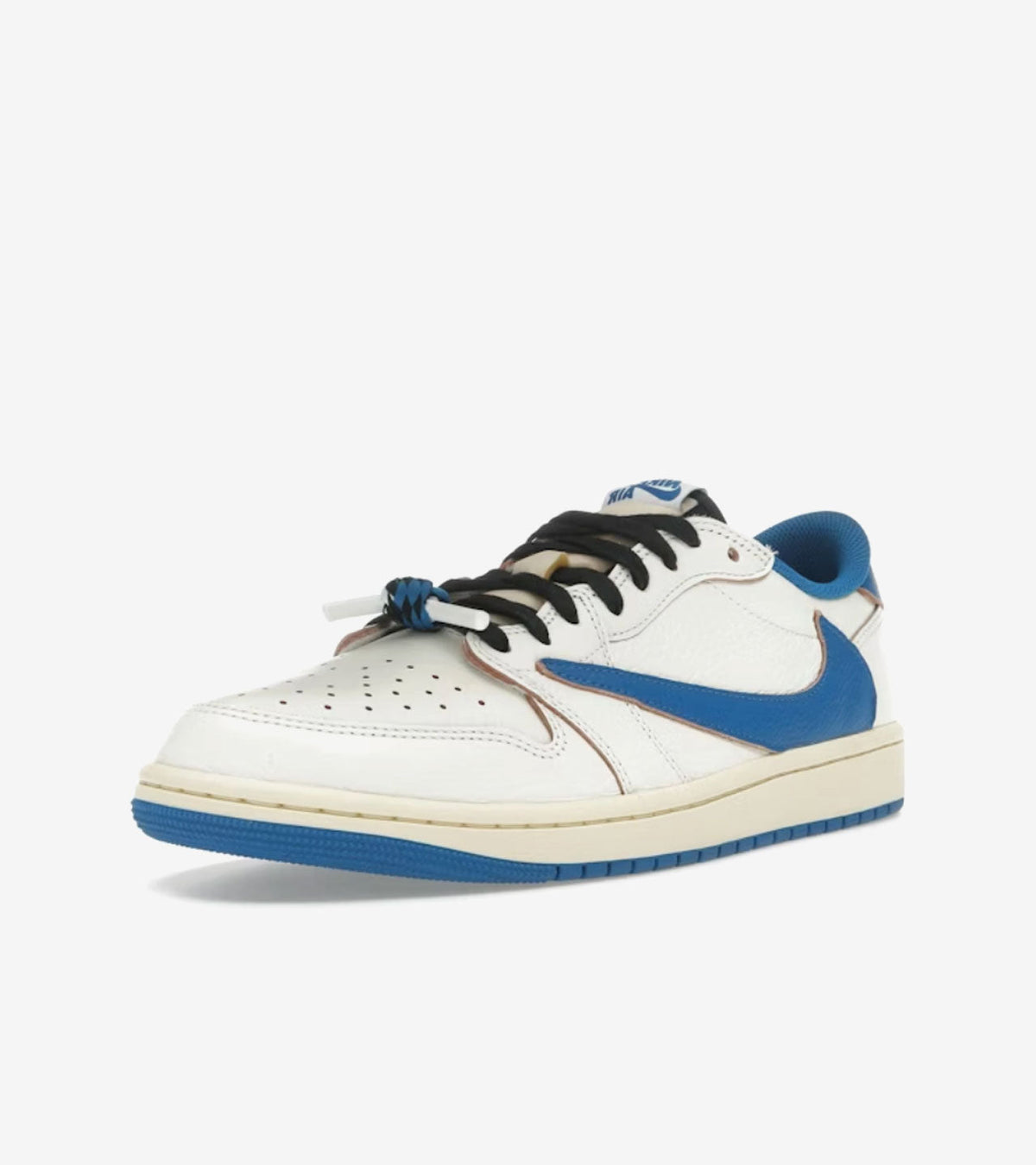 Jordan 1 Retro Low OG SP Fragment x Travis Scott Sail Military Blue — photo 2