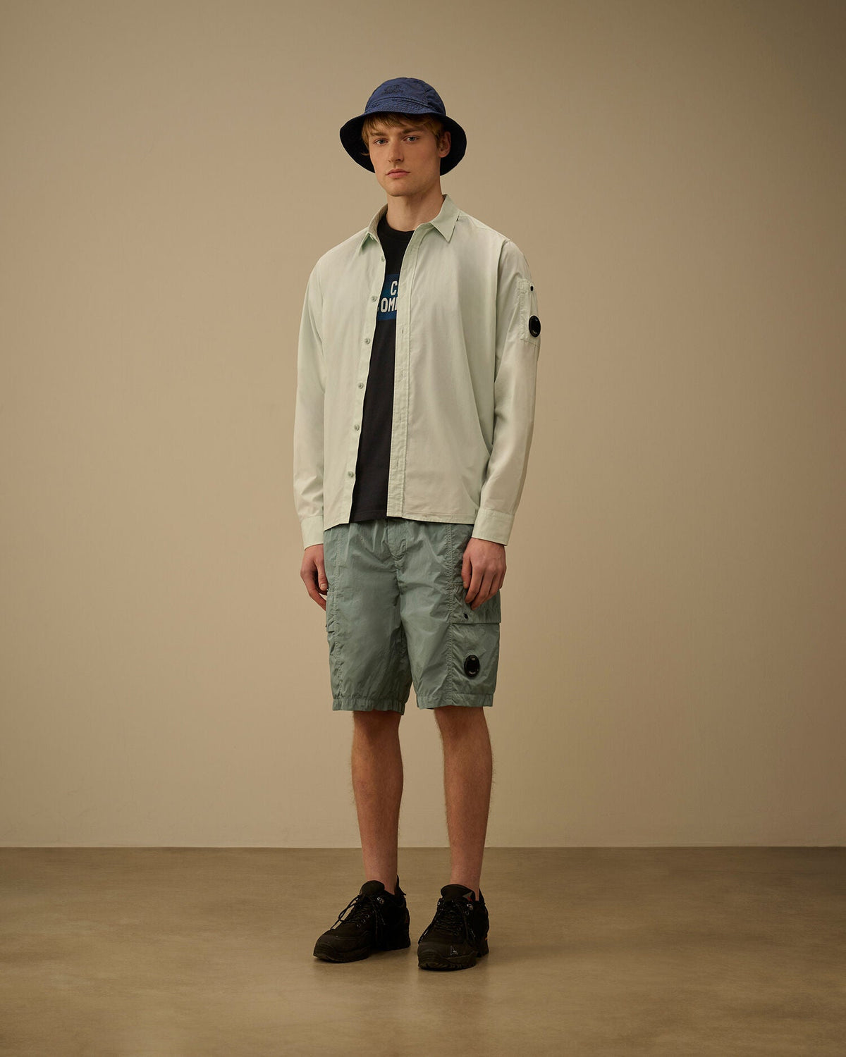 Short cp compagny silver blue — photo 4