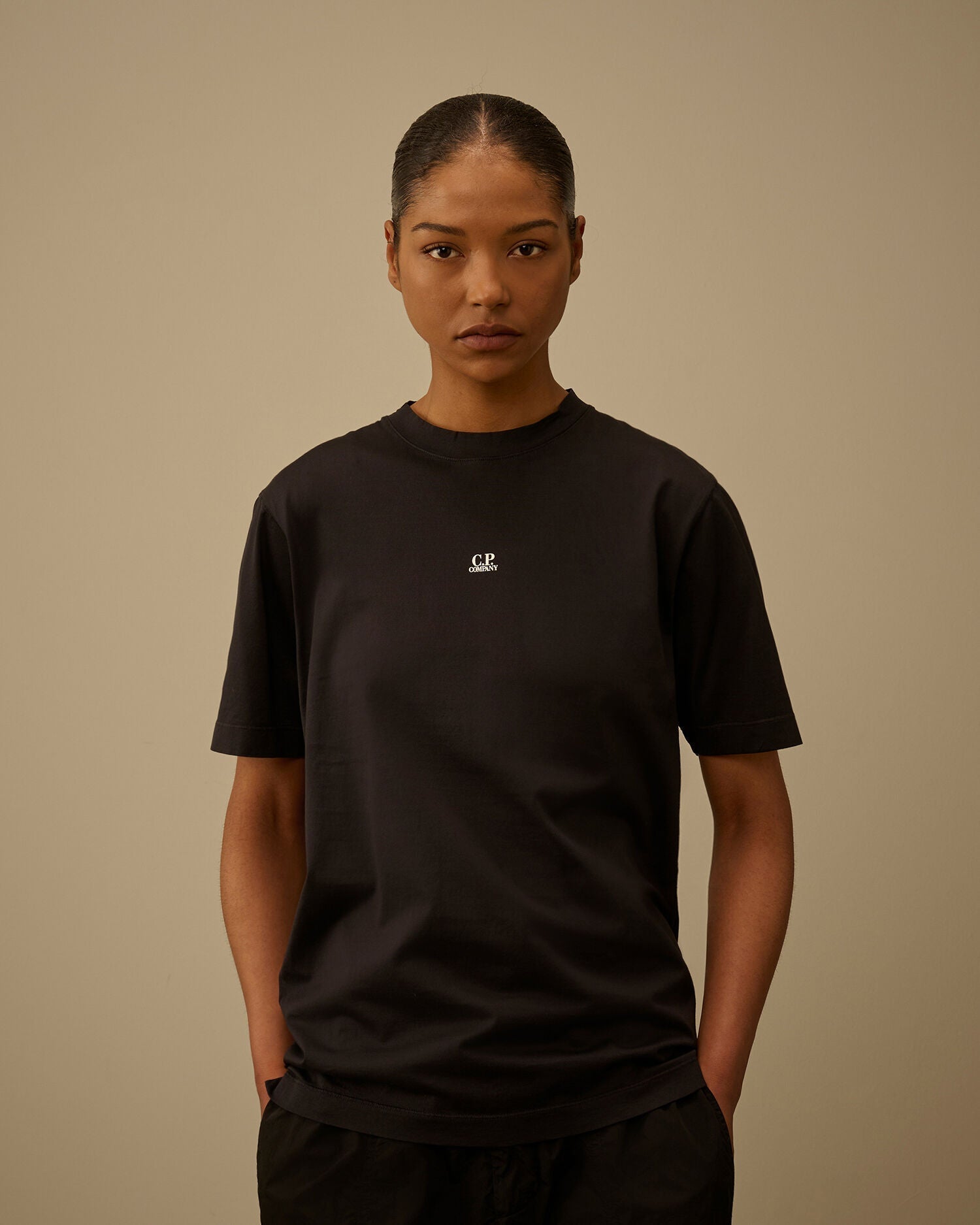 T-shirt cp compagny noir — photo 4