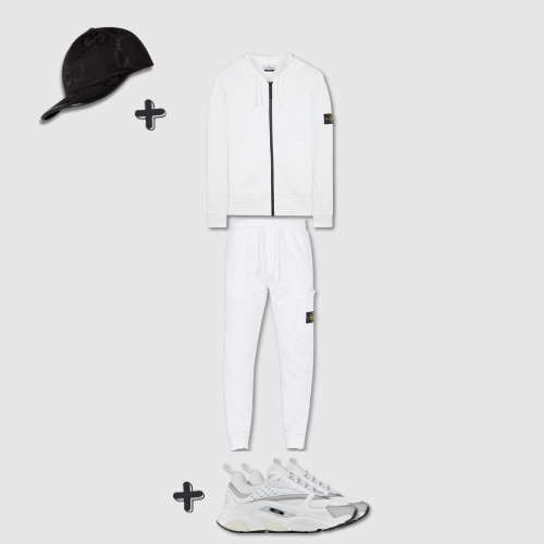 Outfit Stone I. Blanc + Casquette Offerte — photo 2
