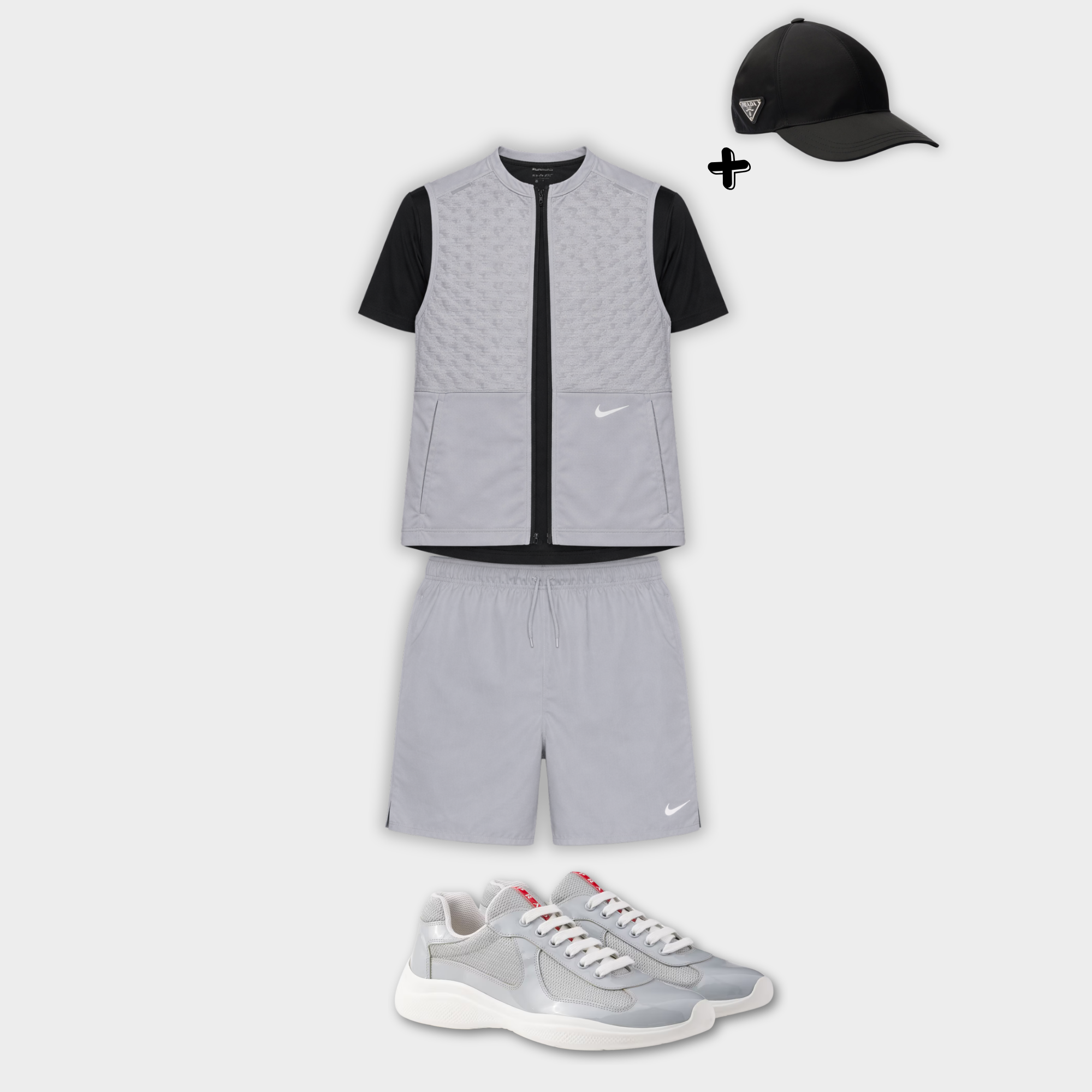 Outfit Therma Fit Gris + Casquette Offerte — photo 2