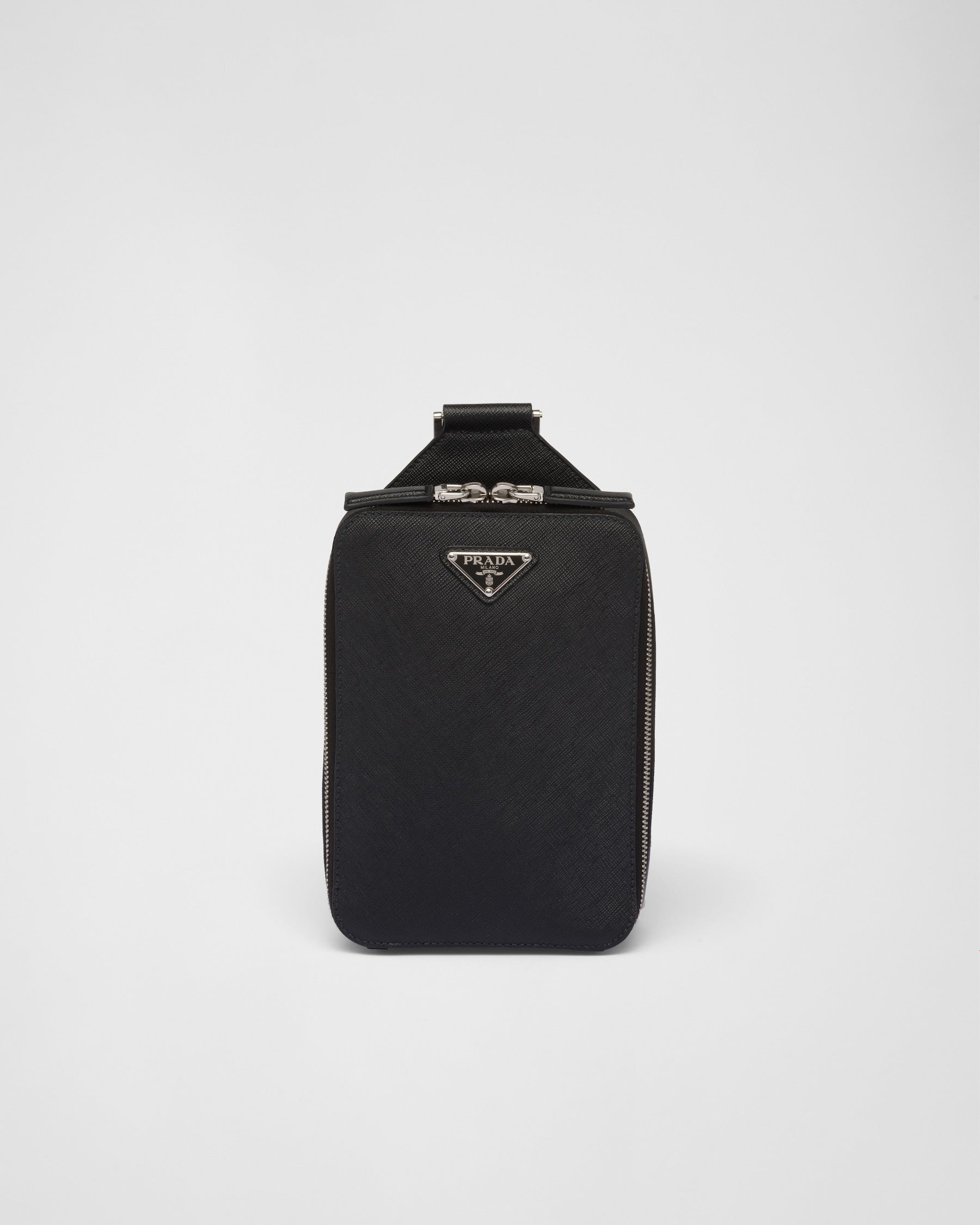 Sac Prada Brique en cuir Saffiano - #3