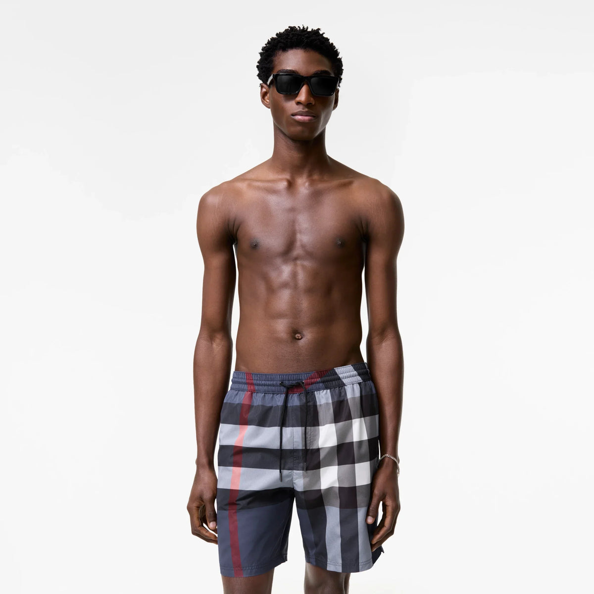 Short burberry bleu — photo 2