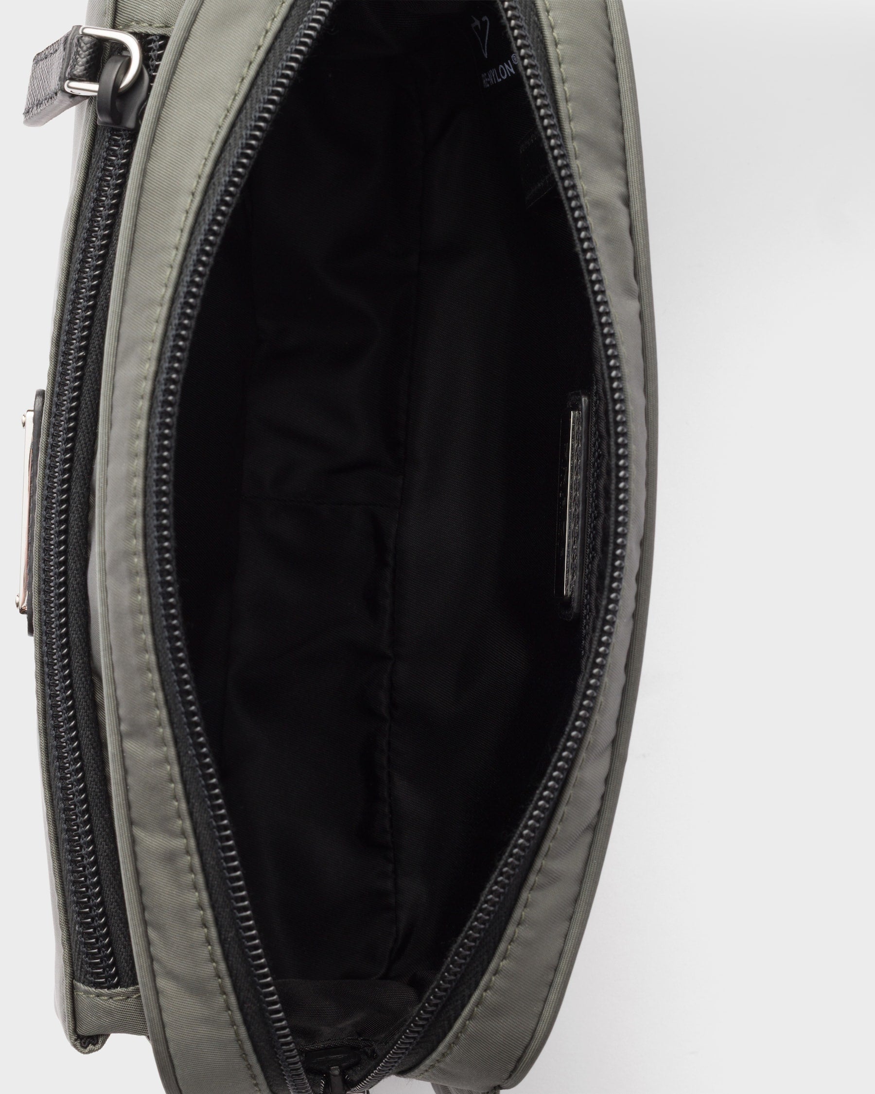 Sac banane en Re-Nylon et cuir Saffiano - #1