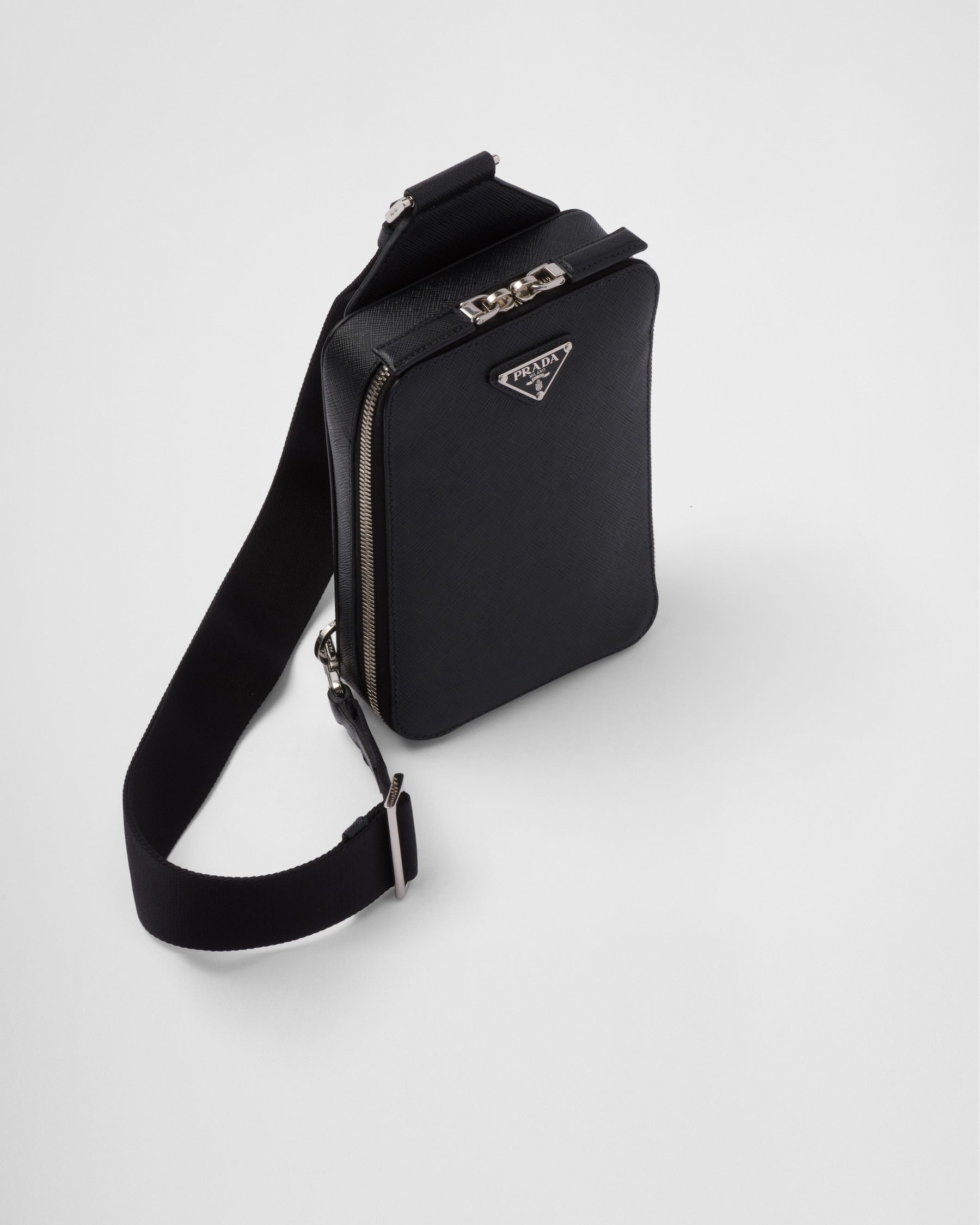 Sac Prada Brique en cuir Saffiano - #3