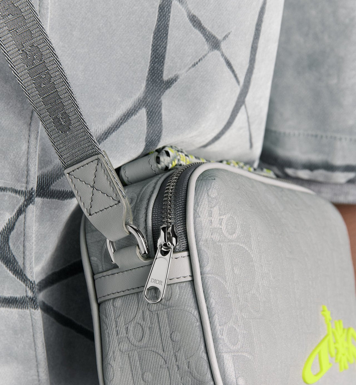 Mini sac zippé DIOR AND LEWIS HAMILTON - #1