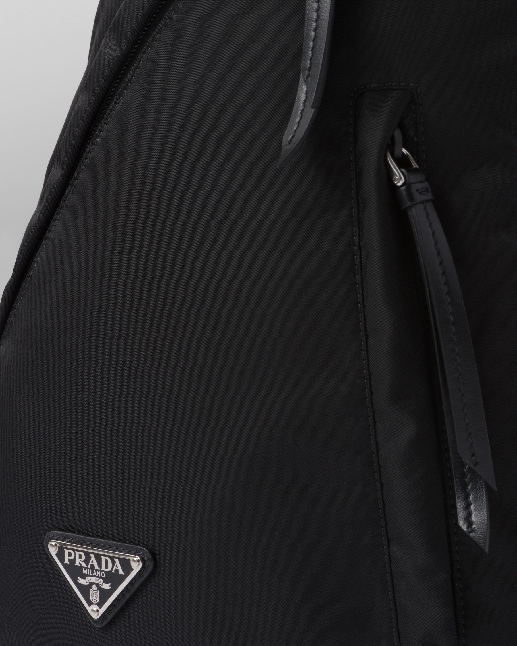 Sac à dos en Re-Nylon et cuir - #1