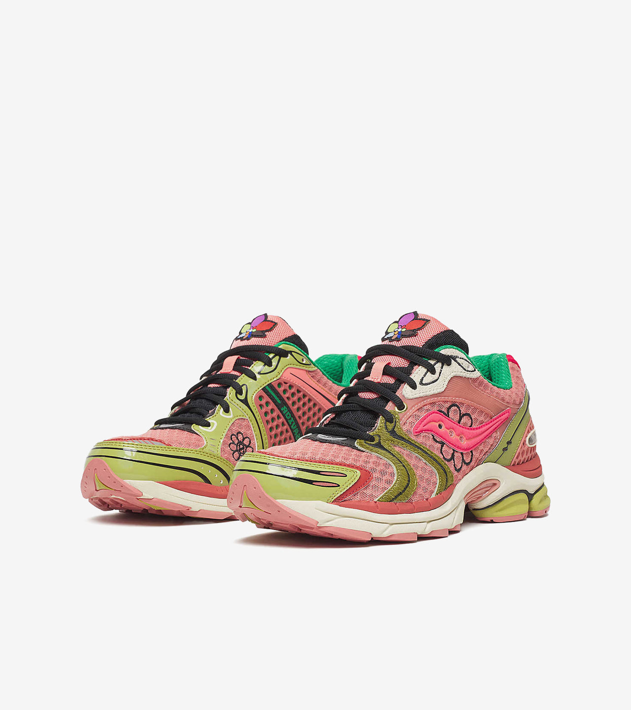Saucony ProGrid Triumph 4 Jae Tips Flowers Grow Uptown Virginia Creeper — photo 2
