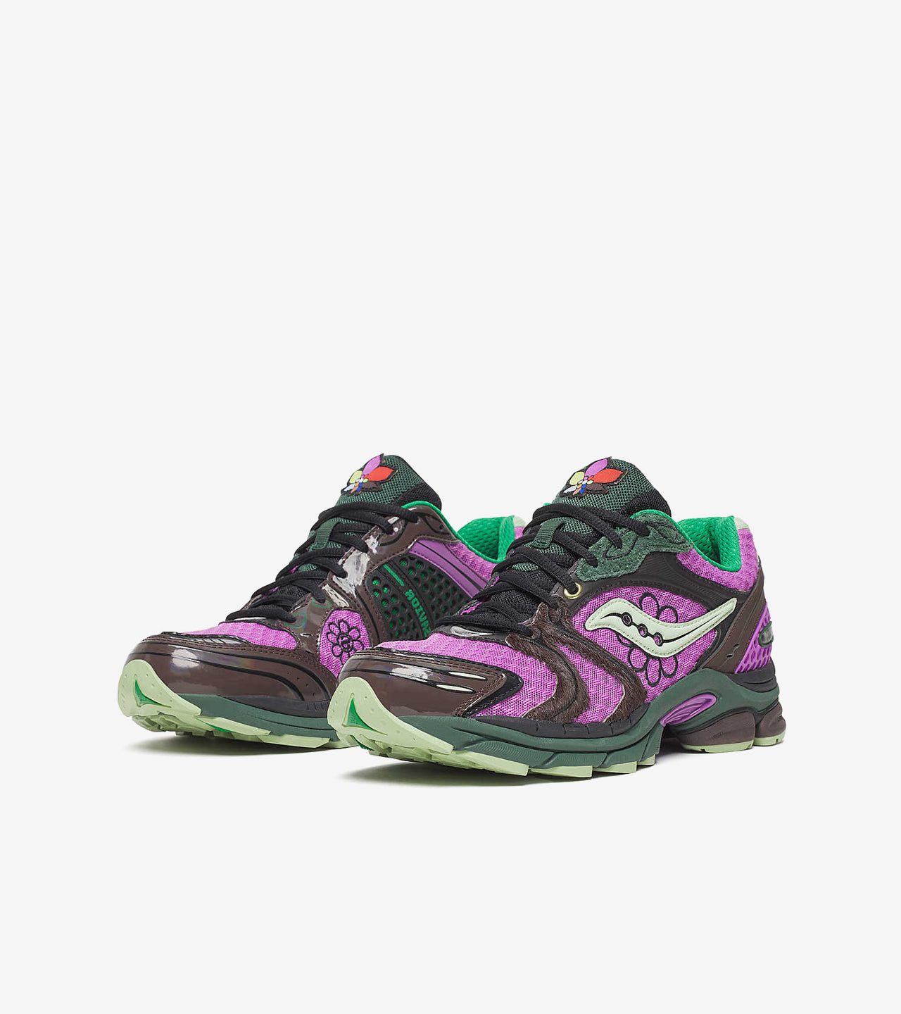 Saucony ProGrid Triumph 4 Jae Tips Flowers Grow Uptown Perilla — photo 2
