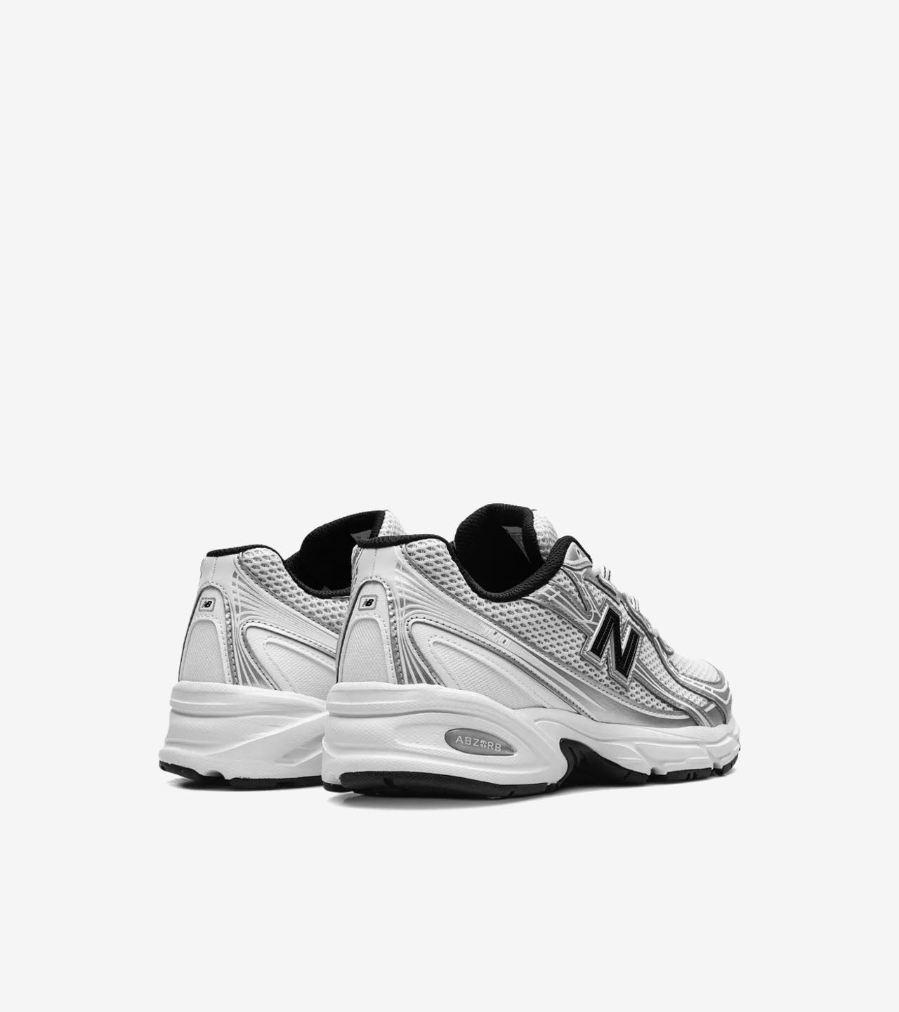 New Balance 740 White Metallic Silver Black — photo 3