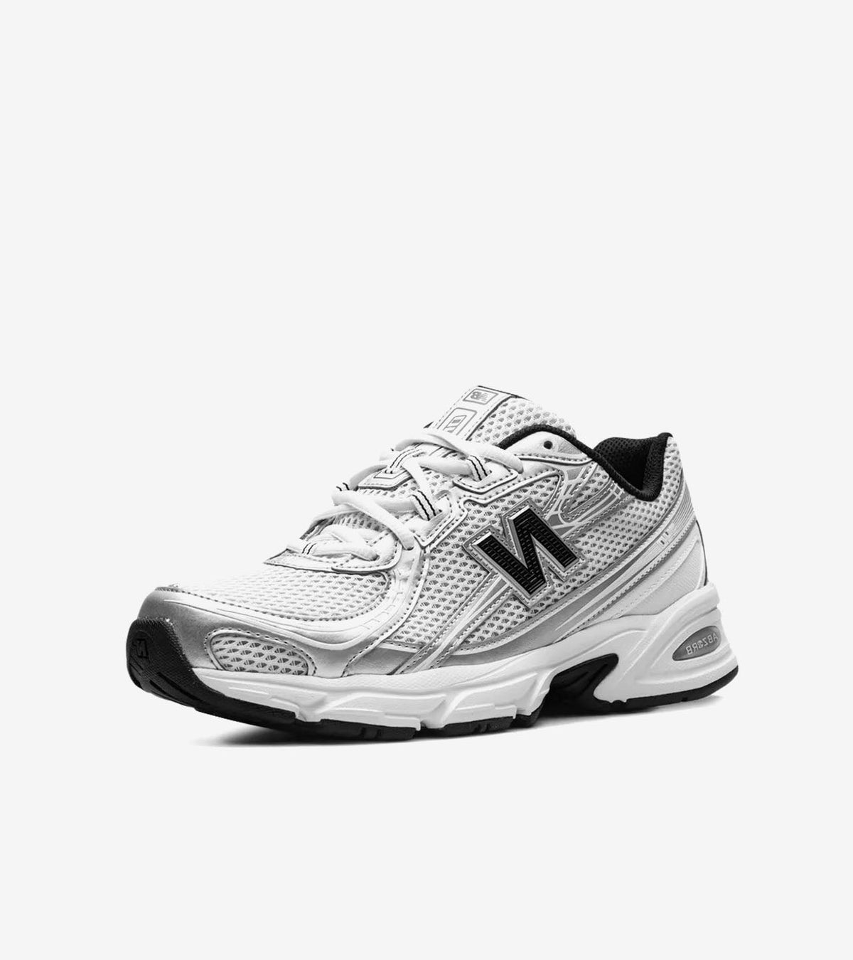 New Balance 740 White Metallic Silver Black — photo 2