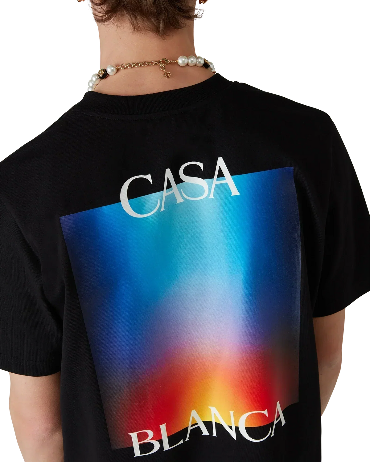 Gradient Casa Logo T-Shirt - casablanca