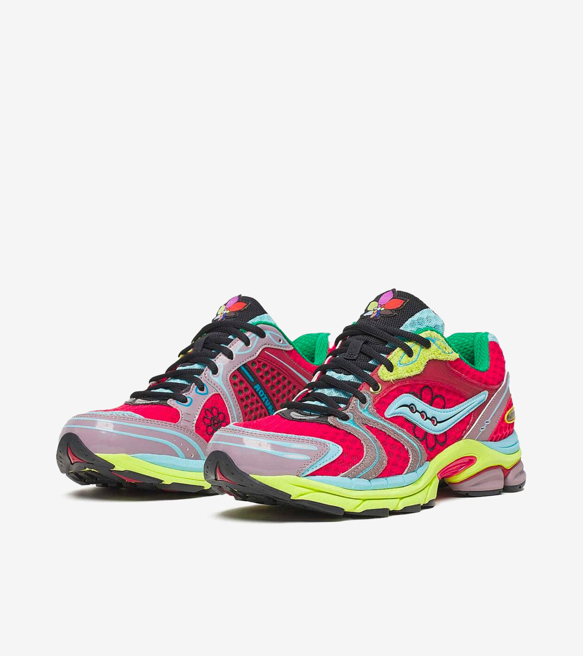 Saucony ProGrid Triumph 4 Jae Tips Flowers Grow Uptown Poison Ivy — photo 2