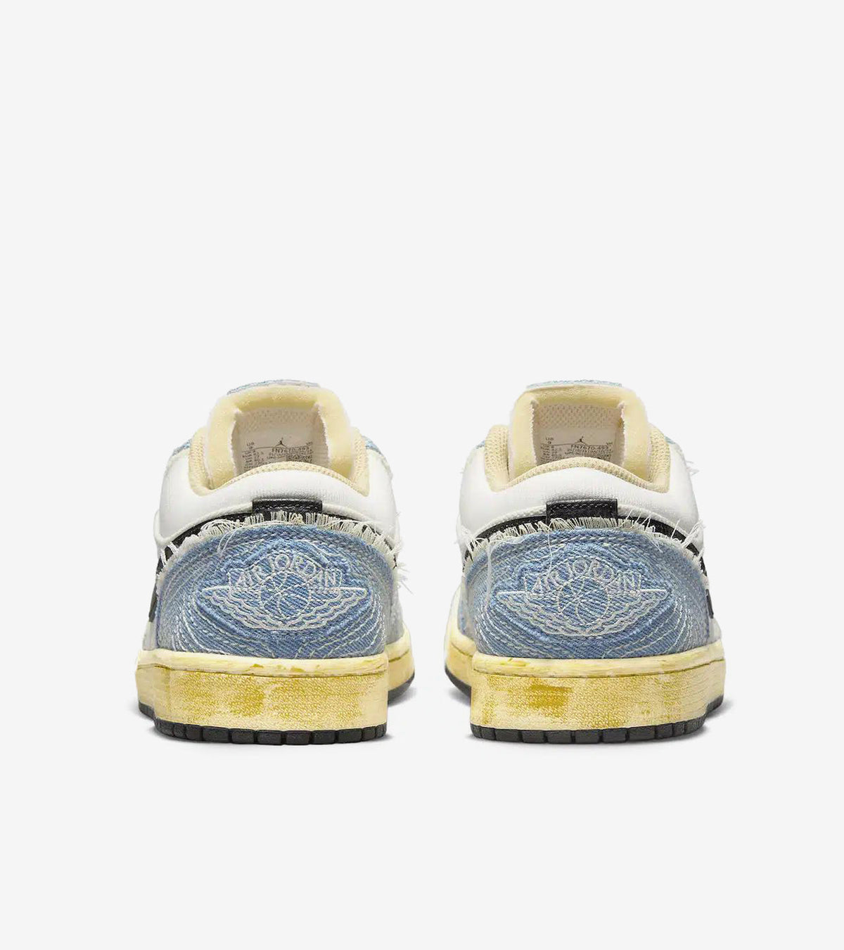Jordan 1 Low SE WRMK Sashiko Denim — photo 3