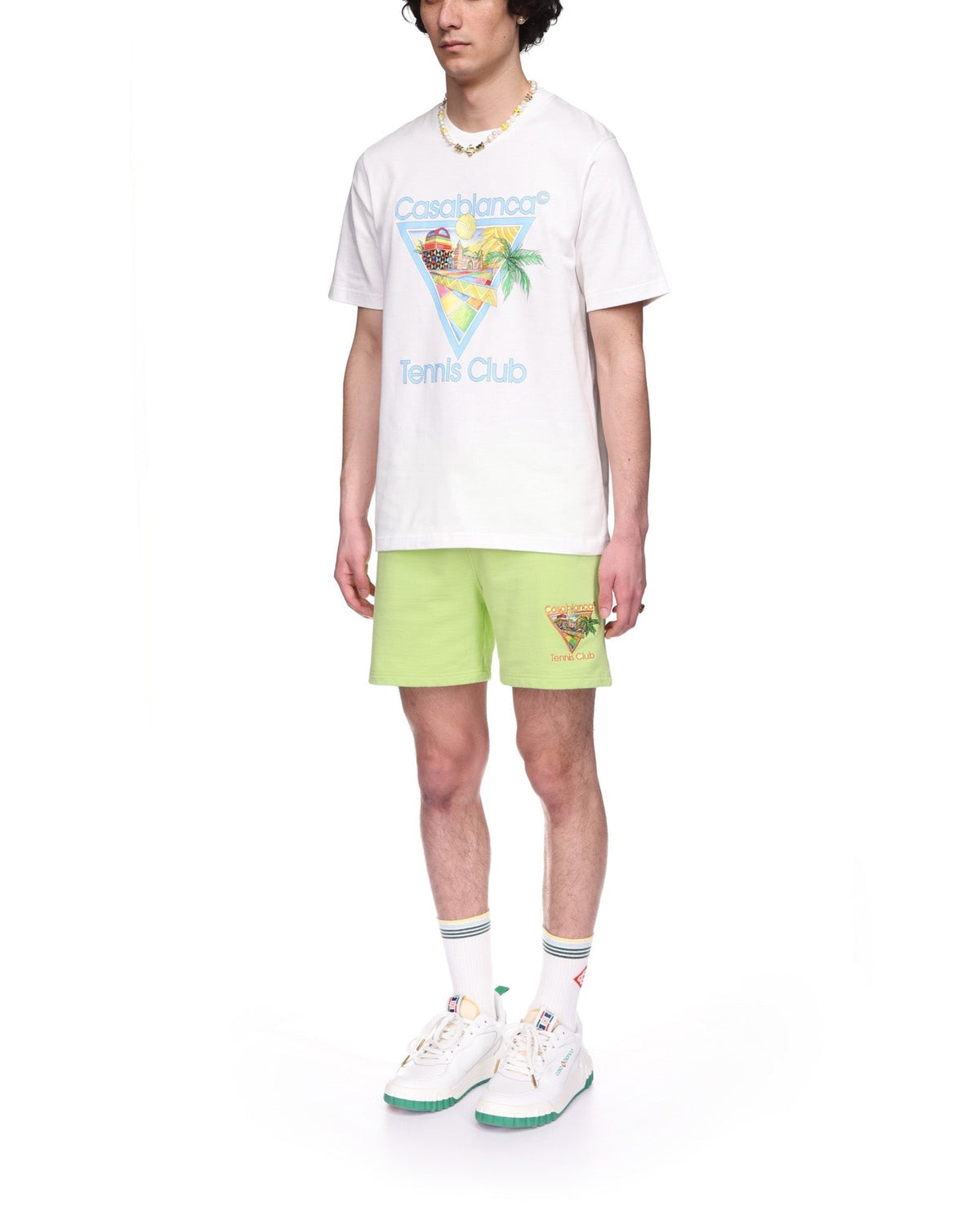 Afro Cubism Tennis Club T-Shirt - casablanca (4)