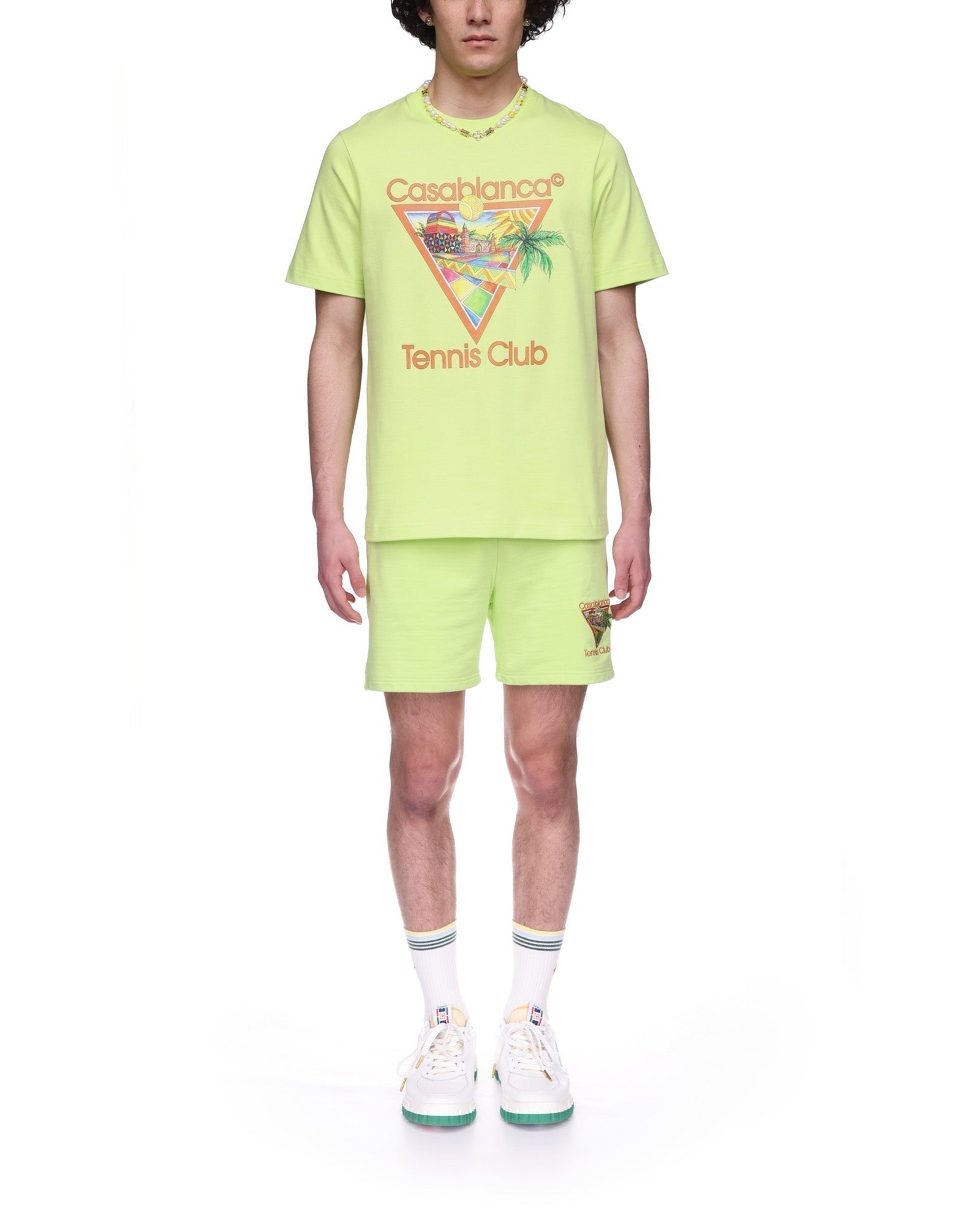 Afro Cubism Tennis Club T-Shirt - casablanca (3)