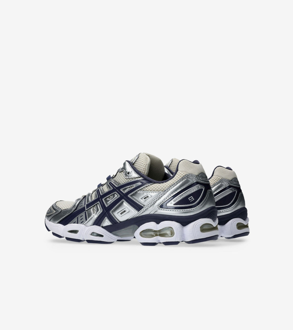 ASICS Gel-Nimbus 9 Oatmeal Indigo Fog — photo 3