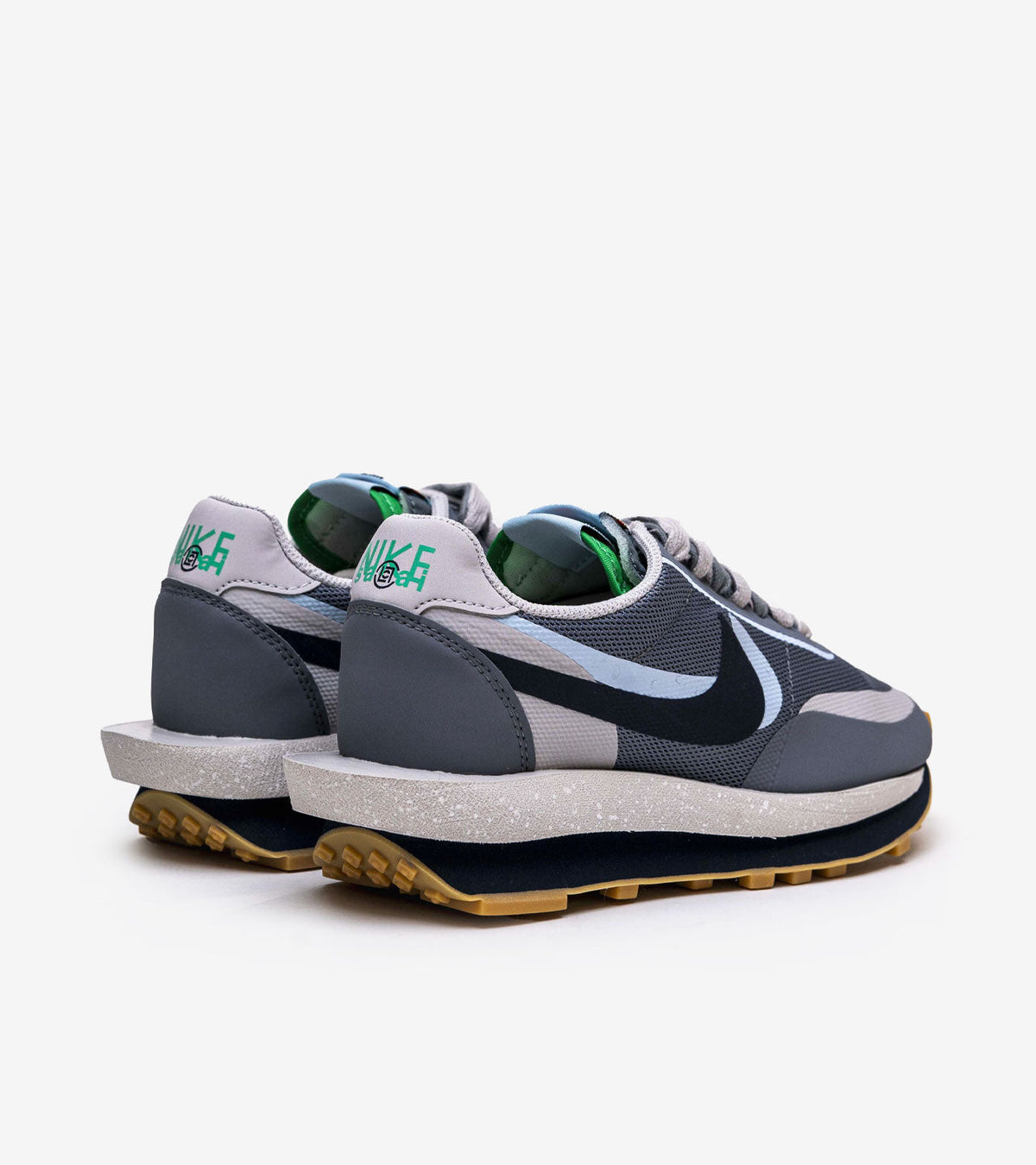 Nike LD Waffle sacai CLOT Kiss of Death 2 Cool Grey — photo 3