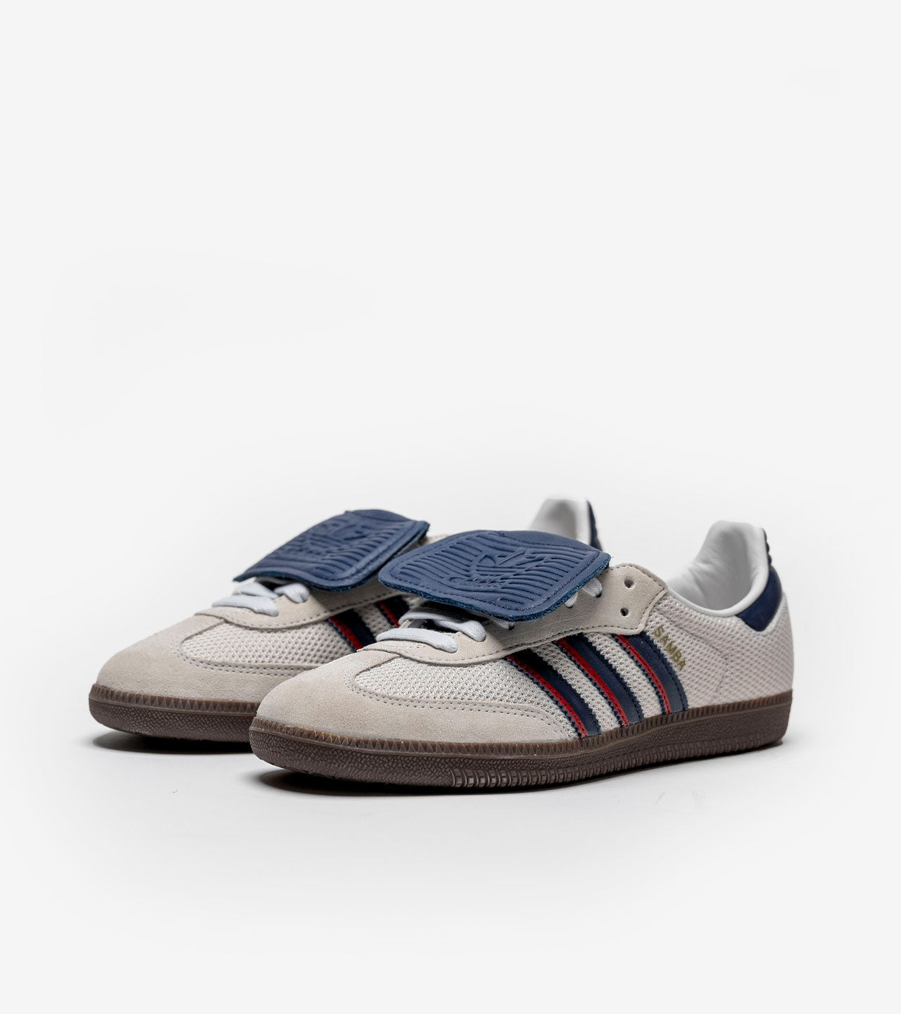 adidas Samba LT Crystal White Dark Blue — photo 2