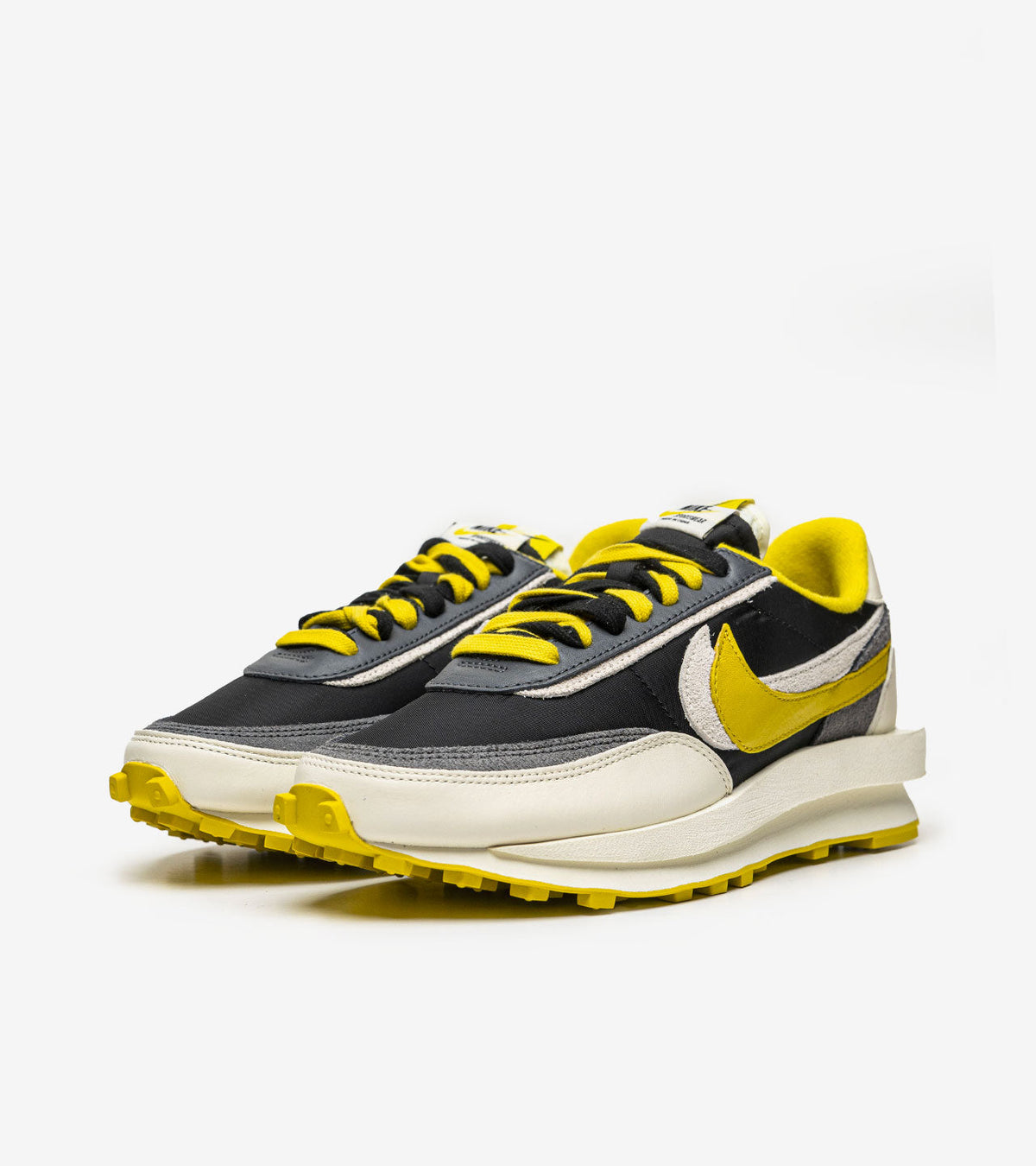 Nike LD Waffle sacai Undercover Black Bright Citron — photo 2